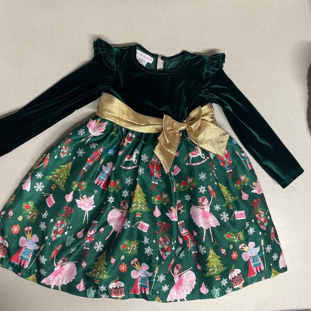 Girls Holiday Nutcracker Dress